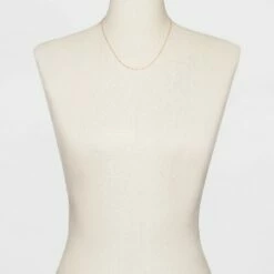 Top 10 ✨ Gold Over Sterling Silver Box Chain Necklace - A New Day™ Gold ✔️