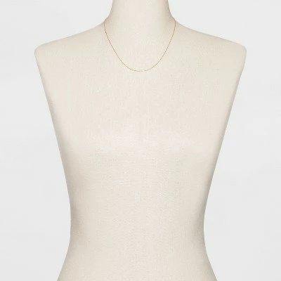 Top 10 ✨ Gold Over Sterling Silver Box Chain Necklace - A New Day™ Gold ✔️ 3 Top 10 ✨ Gold Over Sterling Silver Box Chain Necklace - A New Day™ Gold ✔️