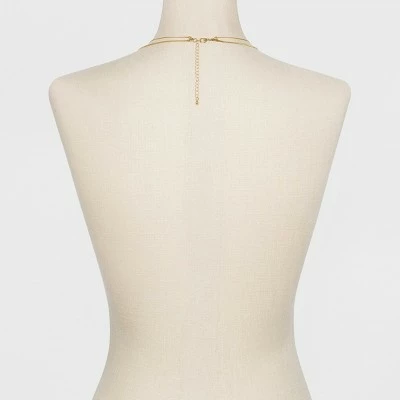 Buy ๐ Short and Long Layered Pendant Necklace - A New Day™ Gold โ๏ธ 4 Buy ๐ Short and Long Layered Pendant Necklace - A New Day™ Gold โ๏ธ - Image 2