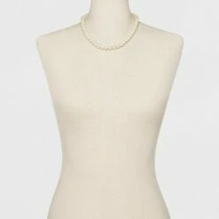 Best Sale 👏 Short Pearl Necklace - A New Day™ Silver 🥰