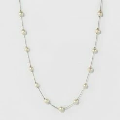 Best Pirce ❤️ Short Faux Pearl Chain Necklace - A New Day™ Silver 💯 7 Best Pirce ❤️ Short Faux Pearl Chain Necklace - A New Day™ Silver 💯 -A New Day Sales 2022 unnamed file 3280