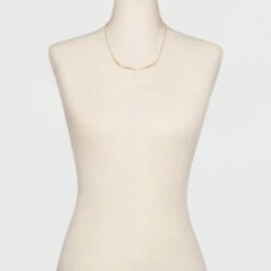 New 💯 Women's Fashion Chain Necklace - A New Day™ Silver 😍