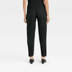 Cheapest 🛒 Women's High-Rise Wide Leg Knit Plisse Pull-On Pants - A New Day™ 🎁