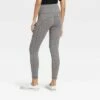 Best deal 🔔 Women's High Waisted Stash Pocket Leggings - A New Day™ Black ⌛