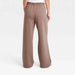 Flash Sale 👍 Women's High-Rise Wide Leg Fleece Pants - A New Day™ ⭐