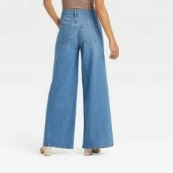 Cheap 🎁 Women's High-Rise Wide Leg 👖 Jeans - A New Day™ 🎁