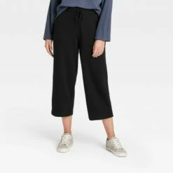 Best reviews of 🧨 Women's High-Rise Cropped Wide Leg Sweatpants - A New Day™ 🌟 -A New Day Sales 2022 unnamed file 3402