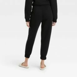 Deals 🔔 Women's High-Rise Pull-On All Day Fleece Ankle Jogger Pants - A New Day™ 🤩