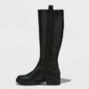 Coupon 😀 Women's Ansley Knee High 🥾 Boots - A New Day™ Black 💯 -A New Day Sales 2022 unnamed file 347