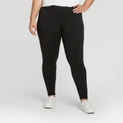 Wholesale 🔥 Women's High Waist Ponte Leggings - A New Day™ Black 🔔 -A New Day Sales 2022 unnamed file 3483