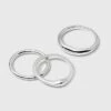 Brand new 👍 Silver Plated Band Ring Set - A New Day™ ✔️ -A New Day Sales 2022 unnamed file 3506