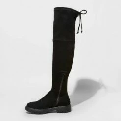 Brand new 🛒 Women's Saoirse Over the Knee 🥾 Boots - A New Day™ Black 👏