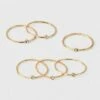 Wholesale 🌟 Clear Stone Set of Six Rings - A New Day™ Gold/Clear 🔥 -A New Day Sales 2022 unnamed file 3556