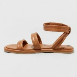 Buy 🎉 Women's Ottie Ankle Strap 🩴 Sandals - A New Day™ Black 😀