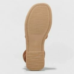 Buy 🎉 Women's Ottie Ankle Strap 🩴 Sandals - A New Day™ Black 😀 -A New Day Sales 2022 unnamed file 3580