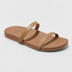 Flash Sale 🔔 Women's Nadine Skinny Strap 🩴 Sandals - A New Day™ Opal 👍 -A New Day Sales 2022 unnamed file 3586
