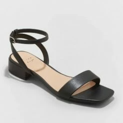 Cheapest ✨ Women's Delores Ankle Strap 🩴 Sandals - A New Day™ Pink ⭐ -A New Day Sales 2022 unnamed file 3601
