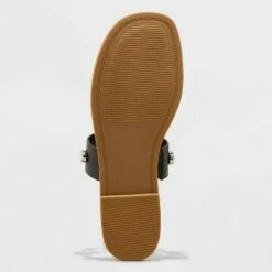 Cheap ⭐ Women's Brit Two Band Embellished 🩴 Sandals - A New Day™ Tan ❤️ -A New Day Sales 2022 unnamed file 3615