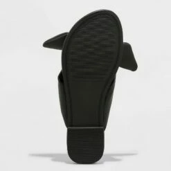 Flash Sale 🔥 Women's Adley Bow Flip Flop 🩴 Sandals - A New Day™ Black 👏 -A New Day Sales 2022 unnamed file 3650