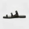 Best Sale ✔️ Women's Marilyn Toe Loop Slide 🩴 Sandals - A New Day™ Black 🧨