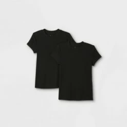 Budget ❤️ Women's Short Sleeve Ribbed 2pk Bundle T-Shirt - A New Day™ ✨ 8 Budget ❤️ Women's Short Sleeve Ribbed 2pk Bundle T-Shirt - A New Day™ ✨ -A New Day Sales 2022 unnamed file 3797