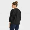 Deals 🌟 Women's Puff 3/4 Sleeve Blouse - A New Day™ 🧨 -A New Day Sales 2022 unnamed file 3799