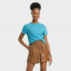 Best reviews of 🤩 Women's Short Sleeve T-Shirt - A New Day™ 👏 -A New Day Sales 2022 unnamed file 3821