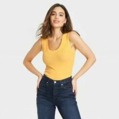 Deals ✨ Women's Slim Fit Tank Top - A New Day™ ✨ -A New Day Sales 2022 unnamed file 3825