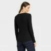 Brand new 🤩 Women's Long Sleeve V-Neck Ribbed T-Shirt - A New Day™ 💯 -A New Day Sales 2022 unnamed file 3879