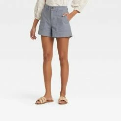 Hot Sale 😍 Women's High-Rise Utility Shorts - A New Day™ ⭐ -A New Day Sales 2022 unnamed file 3993