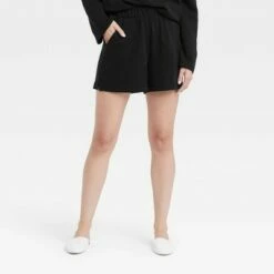 Cheap 🛒 Women's High-Rise Ottoman Shorts - A New Day™ ✨ -A New Day Sales 2022 unnamed file 4003