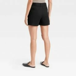 Promo 😀 Women's High-Rise Pleat Front Shorts - A New Day™ 🎁