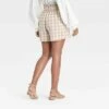 Deals 🌟 Women's High-Rise Paperbag Shorts - A New Day™ 🧨 -A New Day Sales 2022 unnamed file 4028