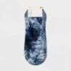 New 🌟 Women's Tie-Dye Cotton Jersey 2pk Liner 🧦 Socks - A New Day™ Navy 4-10 🎁