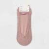 Promo 😀 Women's Ribbed Nylon 2pk Liner 🧦 Socks - A New Day™ Pink/Beige 4-10 🤩 -A New Day Sales 2022 unnamed file 4041
