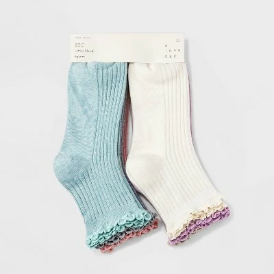 Best deal 🔥 Women's 6pk Lettuce Edge Ankle 🧦 Socks - A New Day™ 4-10 Black/white/gray 🥰 3 Best deal 🔥 Women's 6pk Lettuce Edge Ankle 🧦 Socks - A New Day™ 4-10 Black/white/gray 🥰