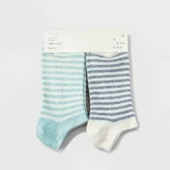 Flash Sale ❤️ Women's 6pk Striped Low Cut 🧦 Socks - A New Day™ Assorted Colors 4-10 ✨