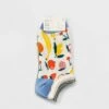 Budget 🔥 Women's Mixed Fruit 3pk Low Cut 🧦 Socks - A New Day™ Ivory/Gray 4-10 ✨ -A New Day Sales 2022 unnamed file 4082