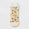 Outlet 🎉 Women's Mixed Fruit 3pk Liner 🧦 Socks - A New Day™ Ivory/Oatmeal Heather 4-10 😀 -A New Day Sales 2022 unnamed file 4088