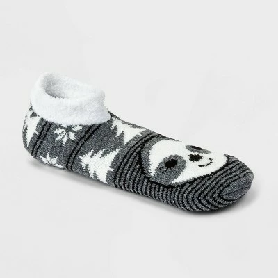 Best Pirce ✨ Women's Sloth Double Lined Cozy Booties with Grippers - A New Day™ Charcoal Heather 4-10 ❤️ 7 Best Pirce ✨ Women's Sloth Double Lined Cozy Booties with Grippers - A New Day™ Charcoal Heather 4-10 ❤️ - Image 5