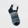 Best Pirce ✔️ Women's Snowflake Double Lined Cozy Ankle 🧦 Socks - A New Day™ Navy 4-10 🛒 -A New Day Sales 2022 unnamed file 4129
