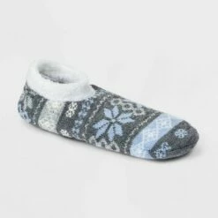 Promo 👍 Women's Fair Isle Double Lined Cozy Booties with Grippers - A New Day™ Heather Gray/Blue 4-10 😍 11 Promo 👍 Women's Fair Isle Double Lined Cozy Booties with Grippers - A New Day™ Heather Gray/Blue 4-10 😍 -A New Day Sales 2022 unnamed file 4147