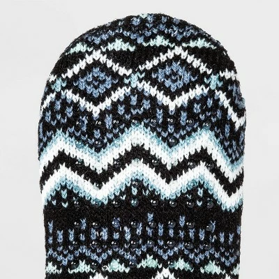 Best Pirce ๐ Women's Penguin Double Lined Cozy Booties with Grippers - A New Day™ Black 4-10 ๐ 6 Best Pirce ๐ Women's Penguin Double Lined Cozy Booties with Grippers - A New Day™ Black 4-10 ๐ - Image 4