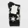Buy 🥰 Women's Snowflake Cozy Crew 🧦 Socks - A New Day™ 4-10 Pink 🧨 -A New Day Sales 2022 unnamed file 4170