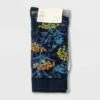 Discount 🔥 Women's Floral Fall Berries 3pk Crew 🧦 Socks - A New Day™ Navy 4-10 ❤️ -A New Day Sales 2022 unnamed file 4194