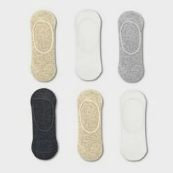 Cheapest ❤️ Women's 6pk Liner 🧦 Socks - A New Day™ 4-10 Navy/denim Heather/white/gray ⌛ -A New Day Sales 2022 unnamed file 4208