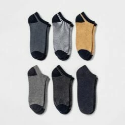 Discount 💯 Women's Striped 6pk Low Cut 🧦 Socks - A New Day™ 4-10 Cool Mix 🔥 -A New Day Sales 2022 unnamed file 4220