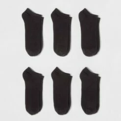 Outlet 🔔 Women's 6pk Low Cut 🧦 Socks - A New Day™ 4-10 Black/gray/white ⌛ -A New Day Sales 2022 unnamed file 4227