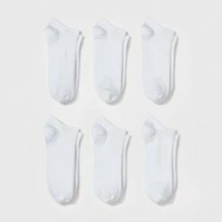 Outlet 🔔 Women's 6pk Low Cut 🧦 Socks - A New Day™ 4-10 Black/gray/white ⌛ -A New Day Sales 2022 unnamed file 4228
