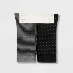 Top 10 🤩 Women's Multipattern 6pk Crew 🧦 Socks - A New Day™ Black 4-10 🌟